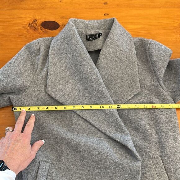 Blithe Las Angeles Grey Fall Coat - Picture 10 of 12